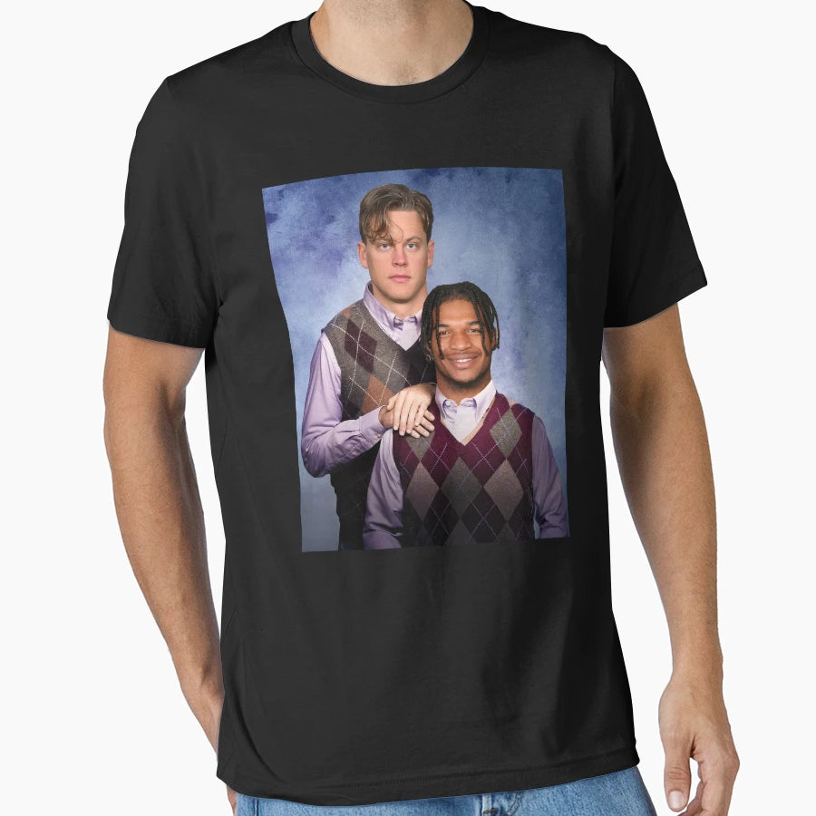 Jamarr Chase JB T-Shirt - Minimalist Print for Adults - T-Shirt, Sweatshirt, Hoodie