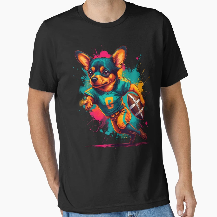 Dachshund Pinscher Chihuahua Dog T-Shirt - Unique Graphic for Adults - T-Shirt, Sweatshirt, Hoodie
