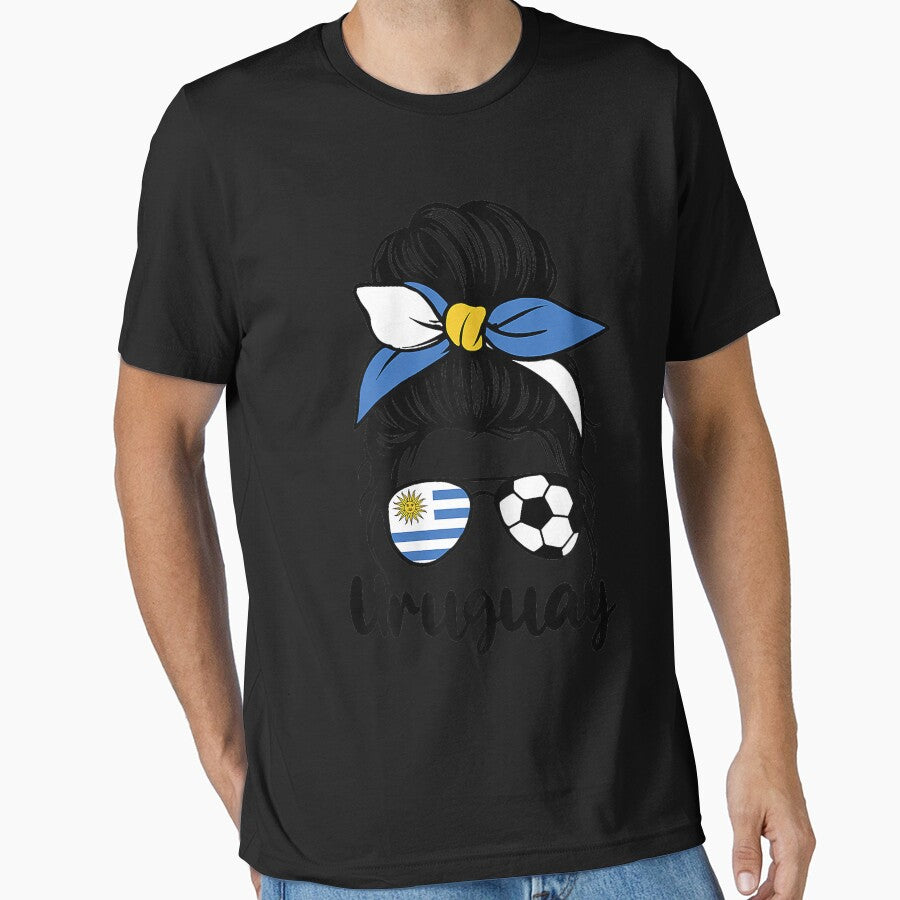 Uruguay Flag Women Mujeres Proud Uruguayan Fans - Adult & Kids T-Shirts, Sweatshirts & Hoodies apparel design preview 1