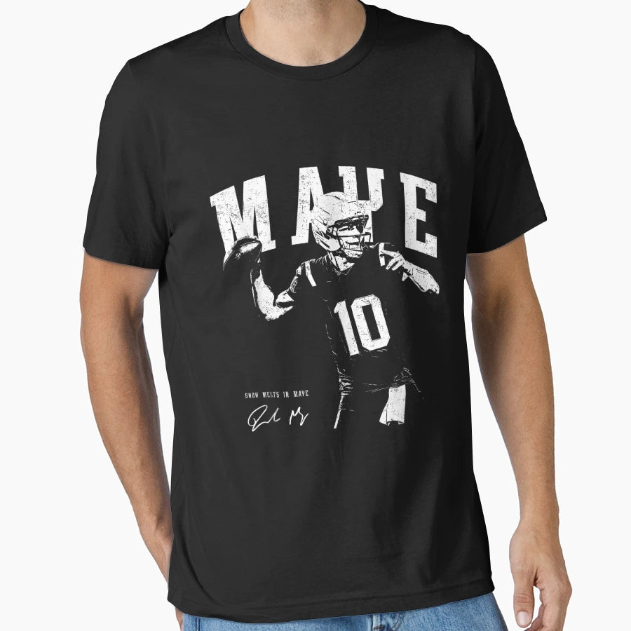 Lets Go Drake Maye 10 New England T-Shirt - Trendy Graphic Unisex - T-Shirt, Sweatshirt, Hoodie