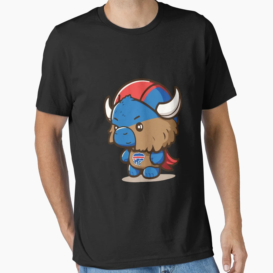 Buffalo Bills Mascot T-Shirt - Streetwear Style for Adults - T-Shirt, Sweatshirt, Hoodie
