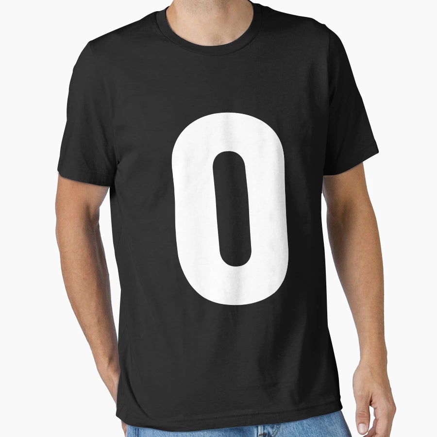 Number 0 T-Shirt - Fun Novelty Design Unisex - T-Shirt, Sweatshirt, Hoodie