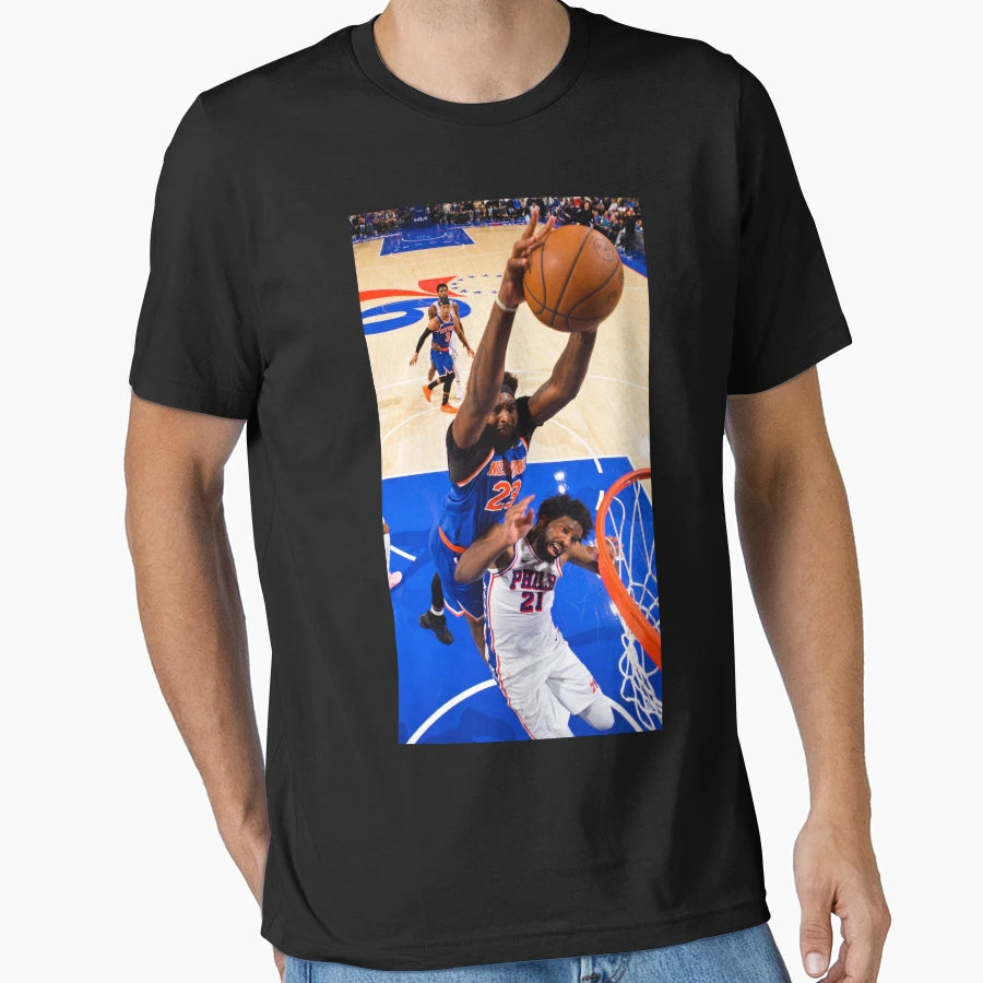 Mitchell Robinson Slam Dunk Iconic Joel T-Shirt - Trendy Graphic Men Women - T-Shirt, Sweatshirt, Hoodie