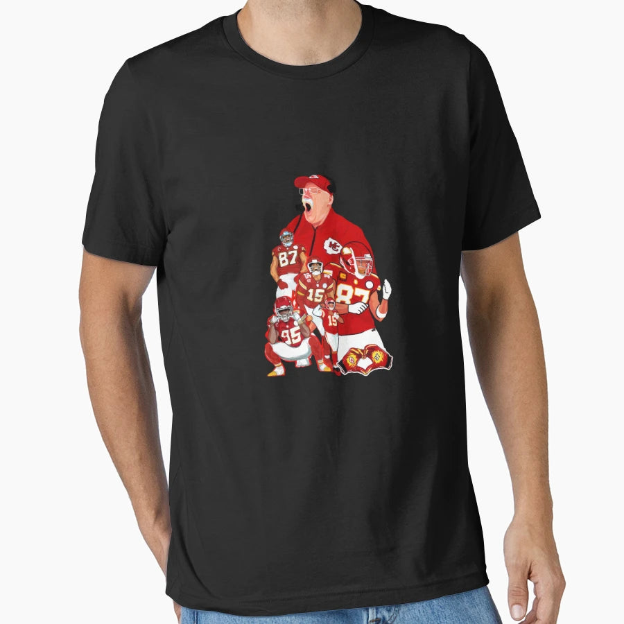 Kansas City Chiefs T-Shirt - Trendy Graphic Men Women - T-Shirt, Sweatshirt, Hoodie