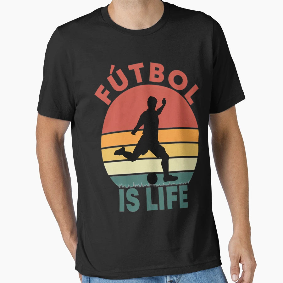 Futbol Is Life T-Shirt - Graphic Print for Adults - T-Shirt, Sweatshirt, Hoodie