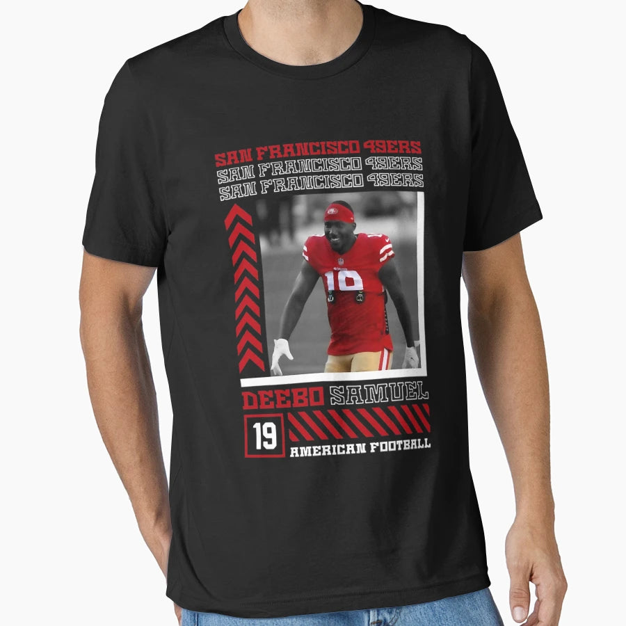 Deebo Sport Samuel 7 T-Shirt - Fun Novelty Design for Adults - T-Shirt, Sweatshirt, Hoodie