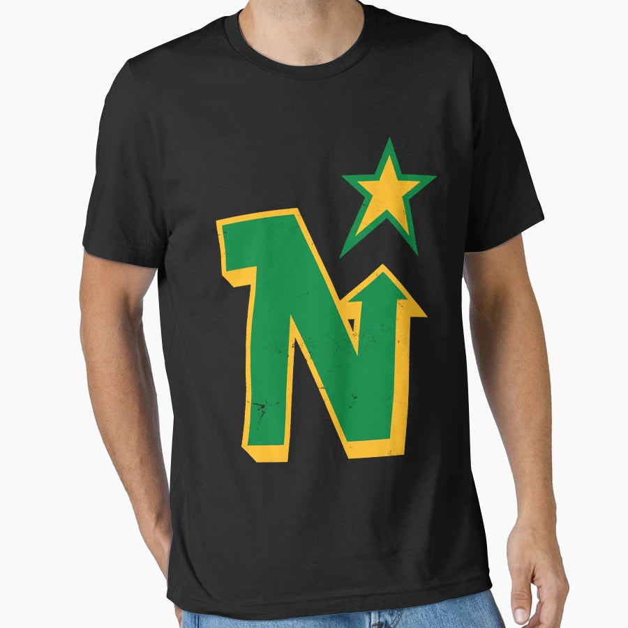 Minnesota North Stars Defunct Team T-Shirt - Trendy Graphic for Adults - T-Shirt, Sweatshirt, Hoodie