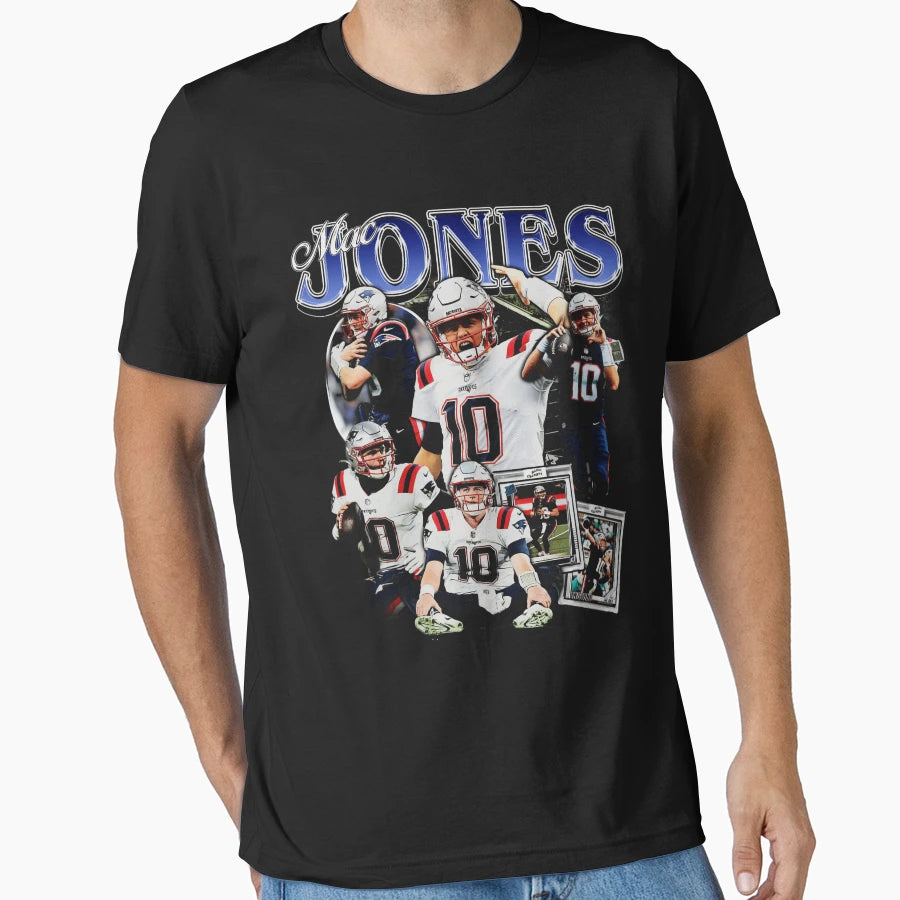 Mac Jones Bootleg T-Shirt - Fun Novelty Design for Adults - T-Shirt, Sweatshirt, Hoodie