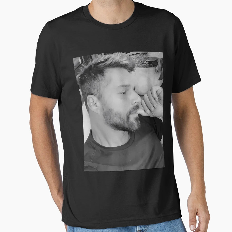 Ricky Martin T-Shirt - Custom Art Print Men Women - T-Shirt, Sweatshirt, Hoodie