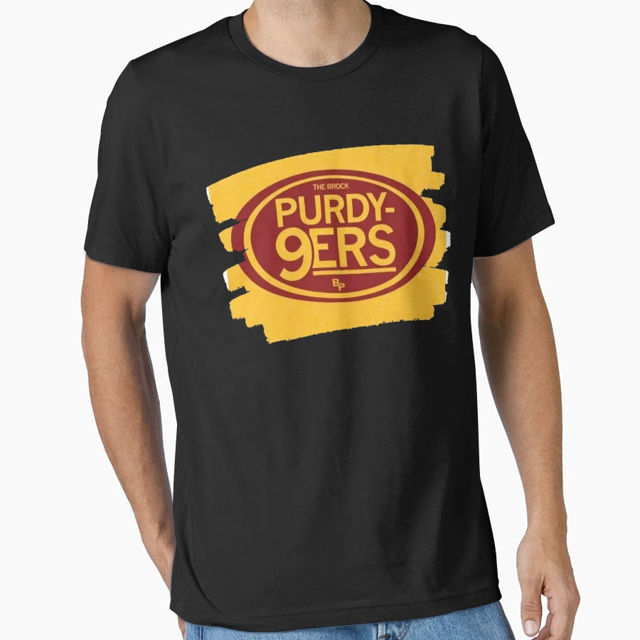 Brock Sport Purdy 9Ers T-Shirt - Casual Everyday Wear Men Women - T-Shirt, Sweatshirt, Hoodie