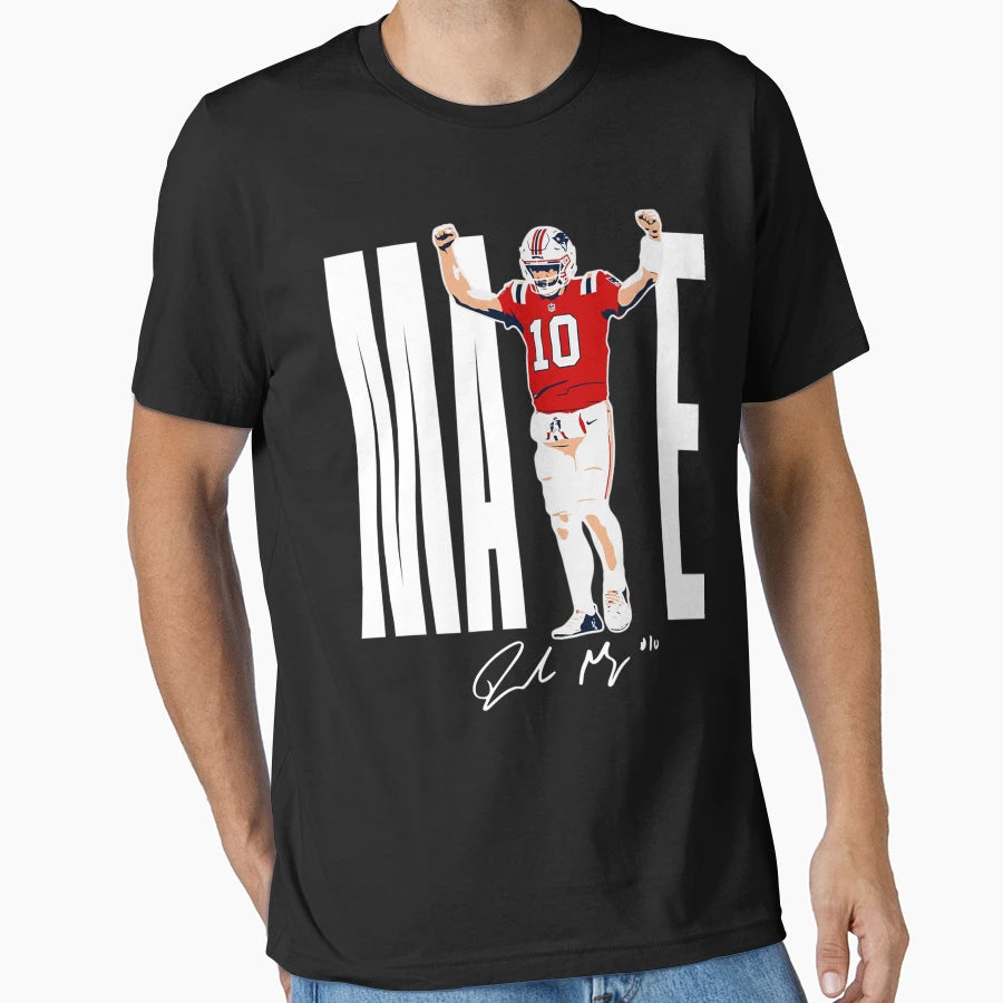 New England Football Maye T-Shirt - Aesthetic Graphic for Adults - T-Shirt, Sweatshirt, Hoodie