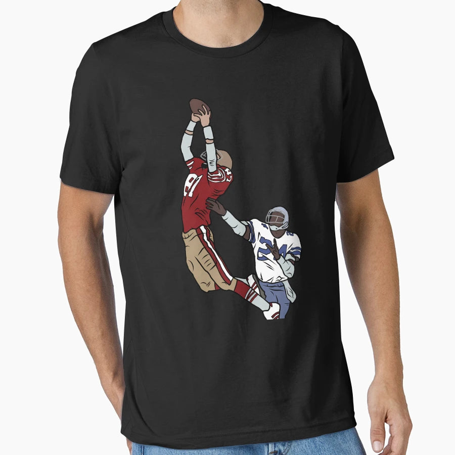 Dwight Clark Catch T-Shirt - Streetwear Style Men Women - T-Shirt, Sweatshirt, Hoodie