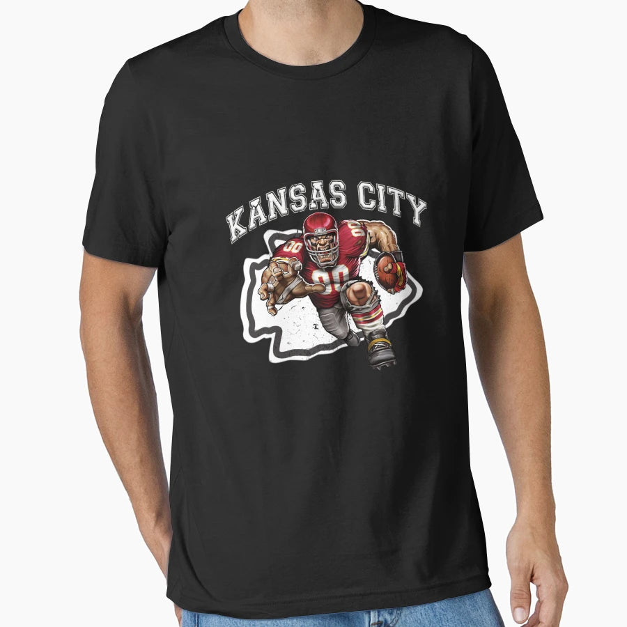 Art Kansas City Chiefs T-Shirt - Fun Novelty Design Unisex - T-Shirt, Sweatshirt, Hoodie