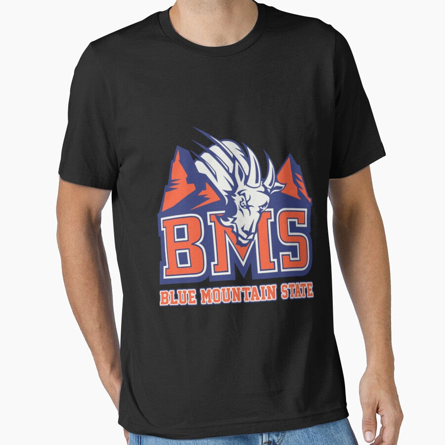 BMS Blue Mountain State by ConoScam - Adult & Kids T-Shirts, Sweatshirts & Hoodies apparel design preview 1