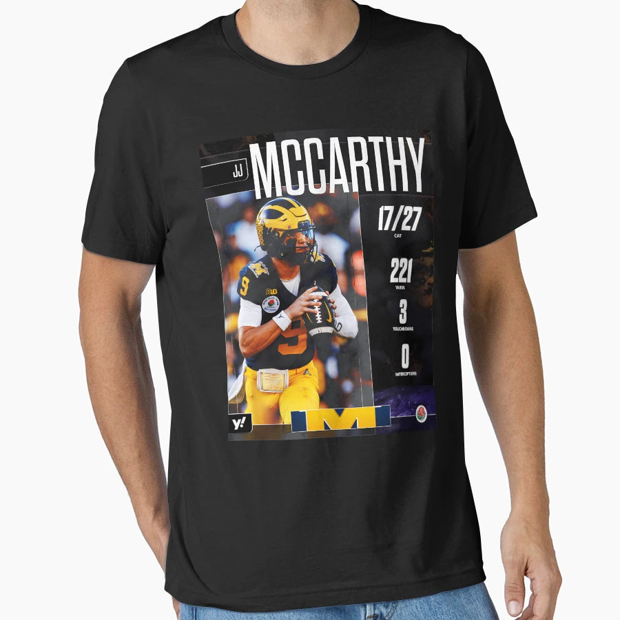 Should Giants Draft Jj Mccarthy T-Shirt - Fun Novelty Design for Adults - T-Shirt, Sweatshirt, Hoodie