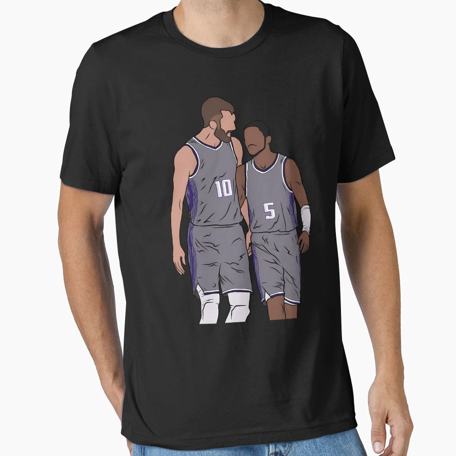 Sabonis Fox T-Shirt - Custom Art Print for Adults - T-Shirt, Sweatshirt, Hoodie