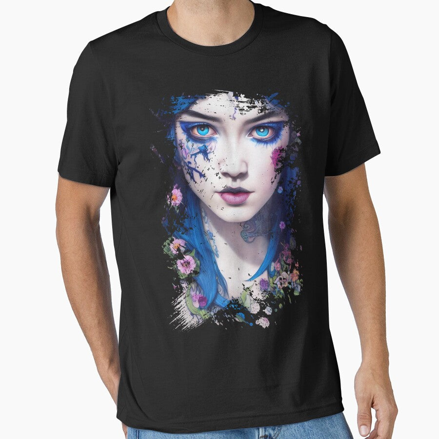 Psychedelic Snow White by mayza-shop - Adult & Kids T-Shirts, Sweatshirts & Hoodies apparel design preview 1