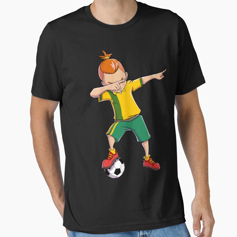 Dabbing Soccer for Boys Dab Dance Funny Football by - Adult & Kids T-Shirts, Sweatshirts & Hoodies apparel design preview 1