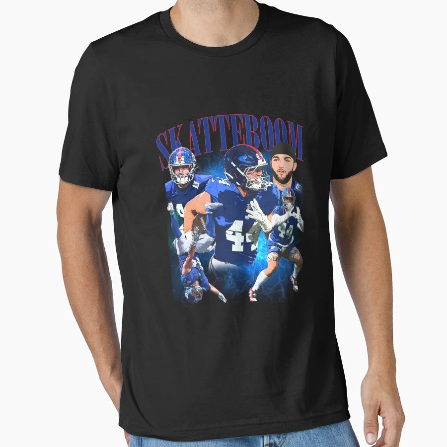 Cam Skattebo Skatteboom Ny Giants T-Shirt - Novelty Apparel for Adults - T-Shirt, Sweatshirt, Hoodie