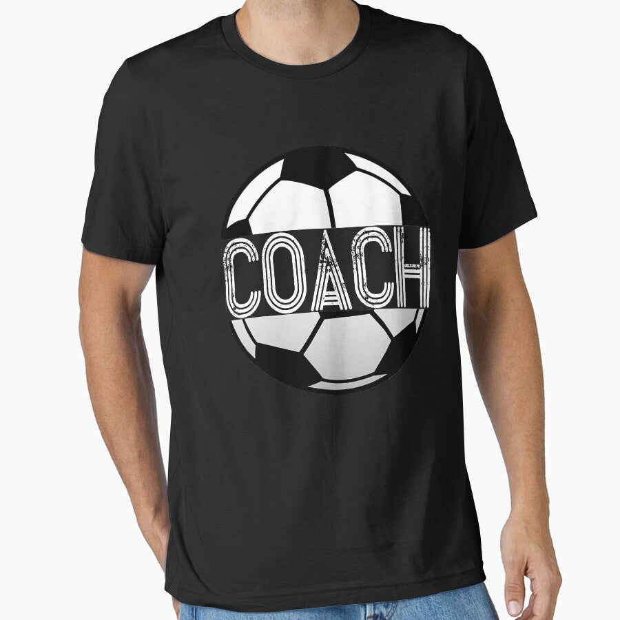 Soccer Coach Great Sports Coaching by ibarrbeat - Adult & Kids T-Shirts, Sweatshirts & Hoodies apparel design preview 1