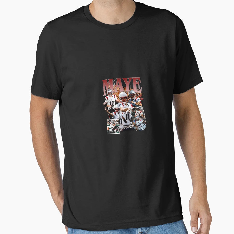 Drake Maye T-Shirt - Graphic Print Men Women - T-Shirt, Sweatshirt, Hoodie