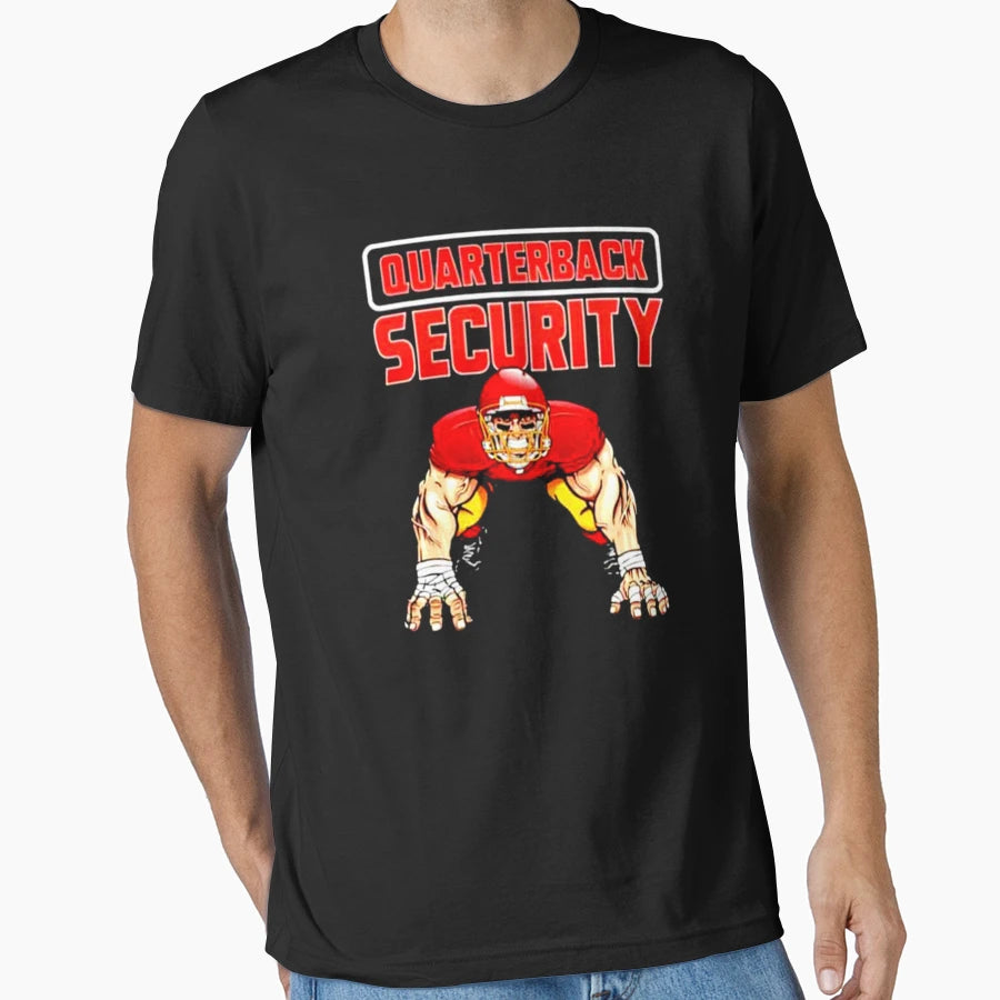 Quarterback Security T-Shirt - Casual Everyday Wear Unisex - T-Shirt, Sweatshirt, Hoodie