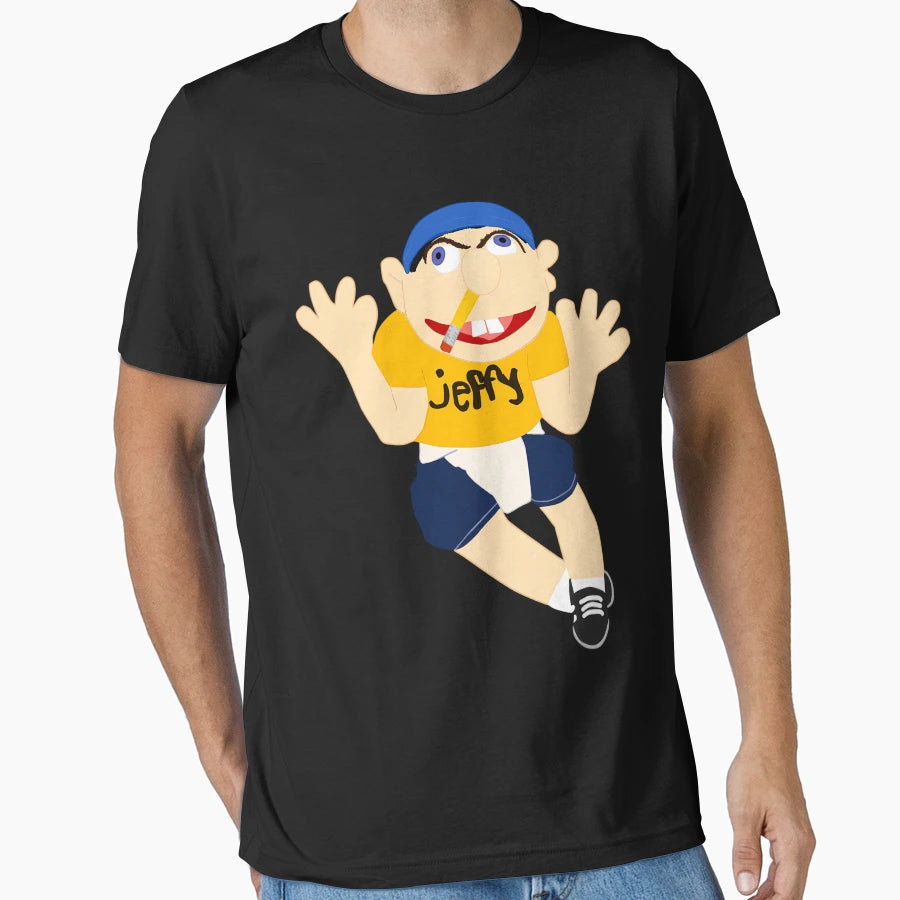 Jeffy Puppet Sml T-Shirt - Custom Art Print Men Women - T-Shirt, Sweatshirt, Hoodie