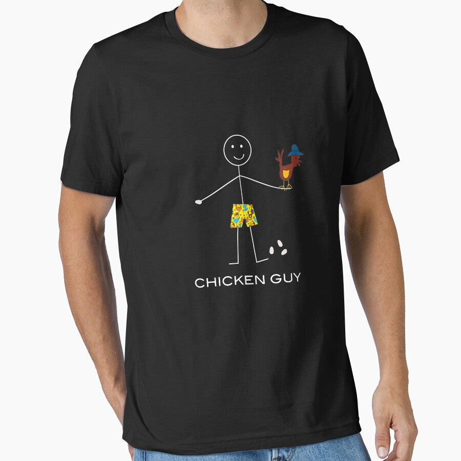 Funny Mens Chicken Farmer by whyitsme - Adult & Kids T-Shirts, Sweatshirts & Hoodies apparel design preview 1
