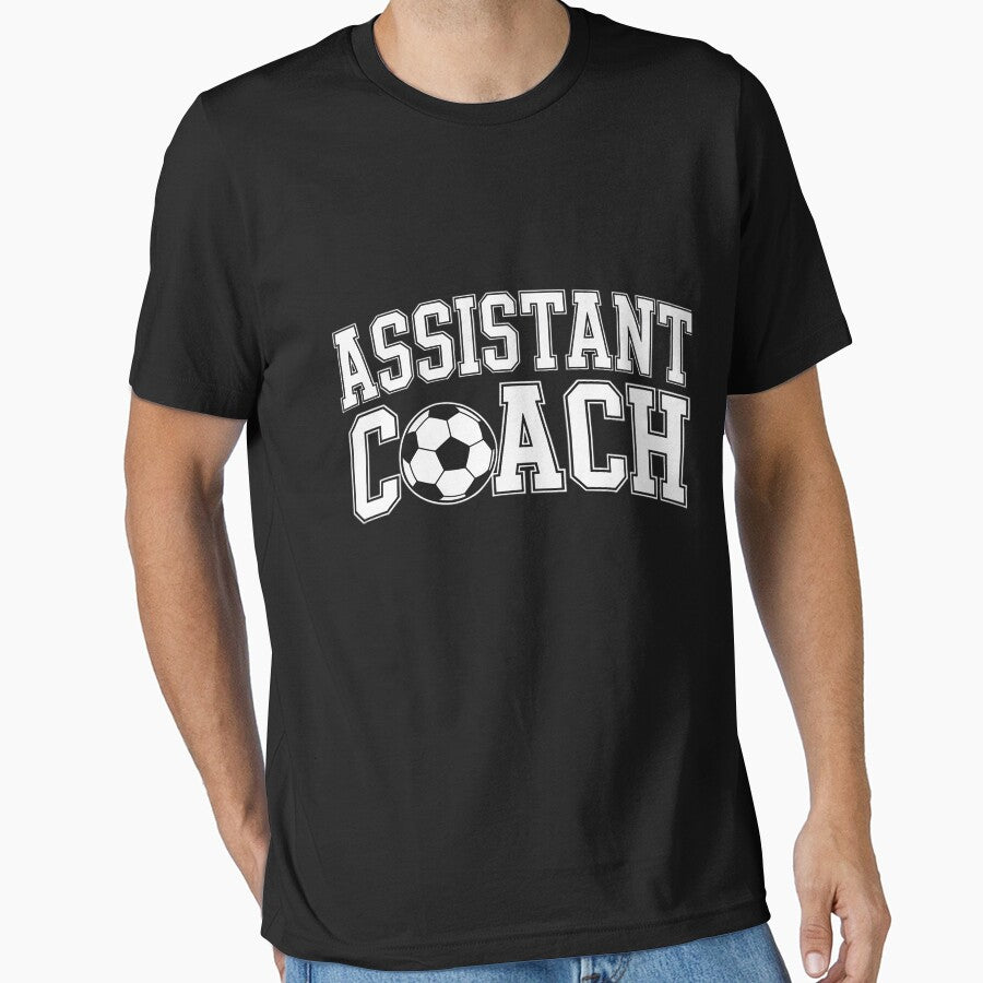 Assistant Soccer Coach by RatCurry - Adult & Kids T-Shirts, Sweatshirts & Hoodies apparel design preview 1