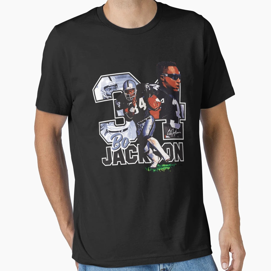 Bo Jackson T-Shirt - Streetwear Style for Adults - T-Shirt, Sweatshirt, Hoodie