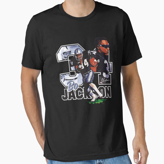 Bo Jackson T-Shirt - Streetwear Style for Adults - T-Shirt, Sweatshirt, Hoodie