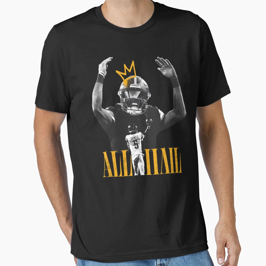 JD All Hail T-Shirt - Minimalist Print Men Women - T-Shirt, Sweatshirt, Hoodie