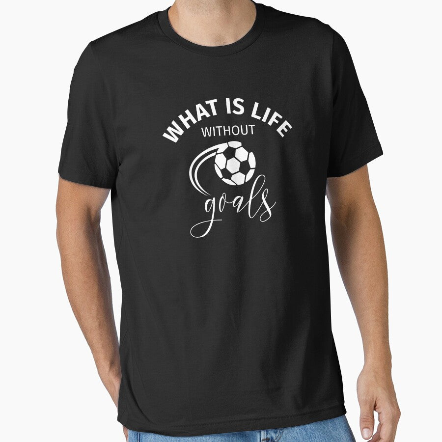 What is Life Without Goals Bella Canvas Soccer mom - Adult & Kids T-Shirts, Sweatshirts & Hoodies apparel design preview 1