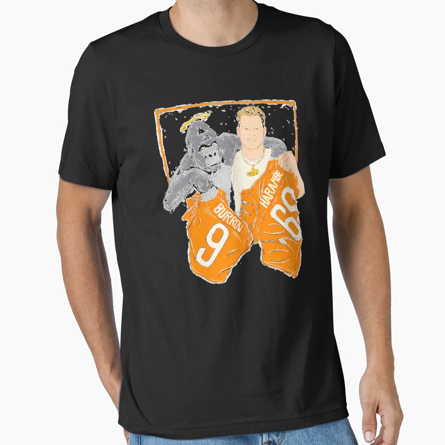 Cincinnati Jersey Swap JB And T-Shirt - Casual Everyday Wear for Adults - T-Shirt, Sweatshirt, Hoodie