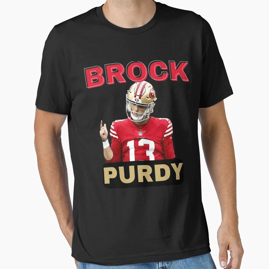 Purdy Football 49Ers T-Shirt - Minimalist Print Unisex - T-Shirt, Sweatshirt, Hoodie