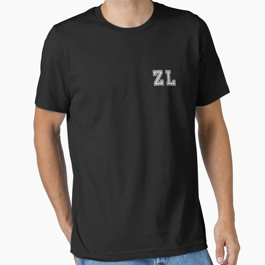 Z L Varsity Initials Varsity Letters T-Shirt - Casual Everyday Wear Unisex - T-Shirt, Sweatshirt, Hoodie