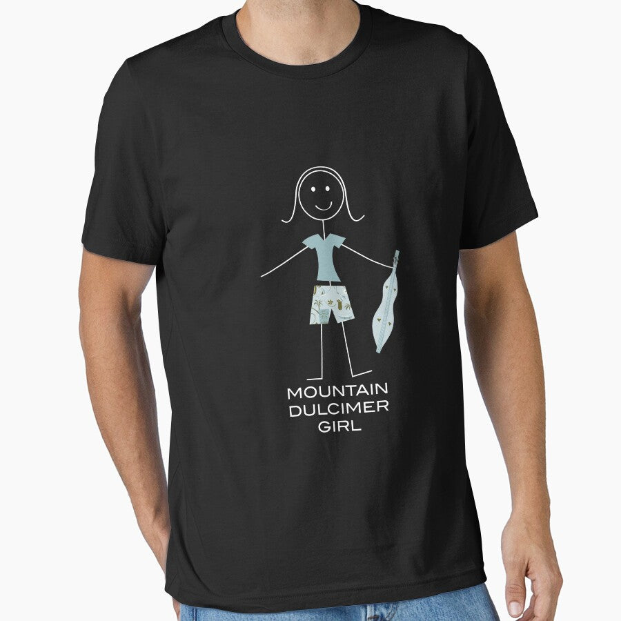 Funny Womens Mountain Dulcimer by whyitsme - Adult & Kids T-Shirts, Sweatshirts & Hoodies apparel design preview 1