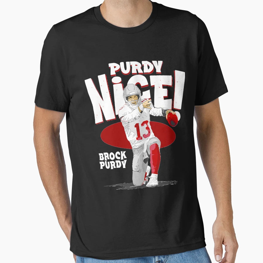 BP Purdy Nice T-Shirt - Casual Everyday Wear Men Women - T-Shirt, Sweatshirt, Hoodie
