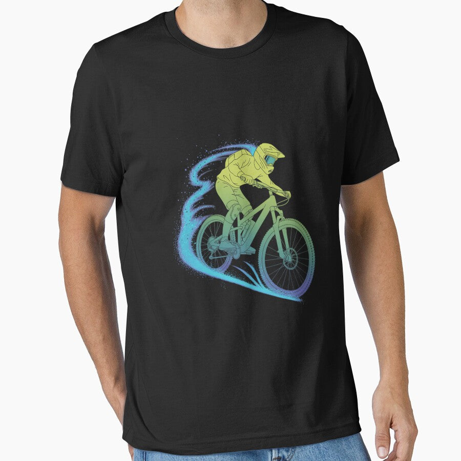 Mountain bike by JonathalIngham - Adult & Kids T-Shirts, Sweatshirts & Hoodies apparel design preview 1
