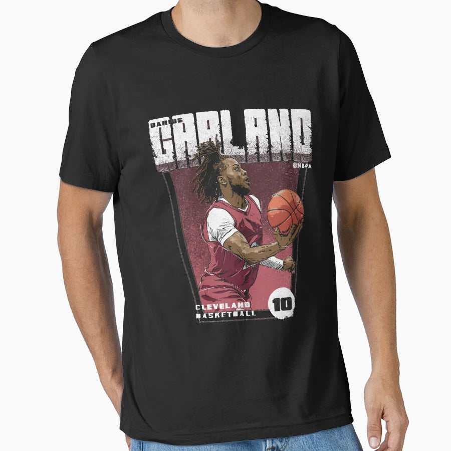 Darius Garland Cleveland Premiere T-Shirt - Custom Art Print Unisex - T-Shirt, Sweatshirt, Hoodie