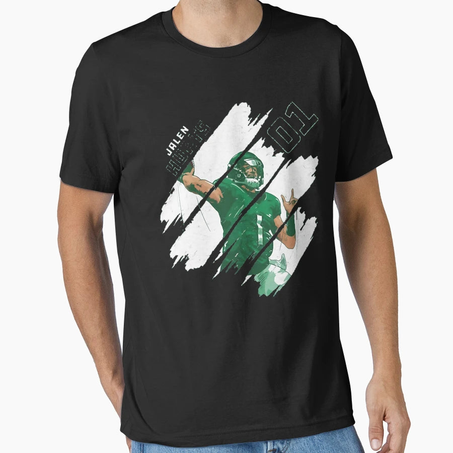 Football Player Sports Touchdown 1 T-Shirt - Trendy Graphic for Adults - T-Shirt, Sweatshirt, Hoodie