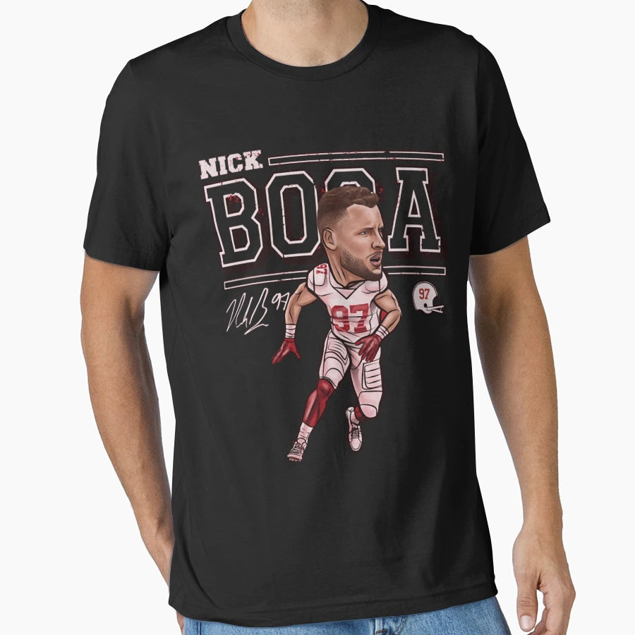 Championship Touchdown Defensive End 97 T-Shirt - Graphic Print Men Women - T-Shirt, Sweatshirt, Hoodie