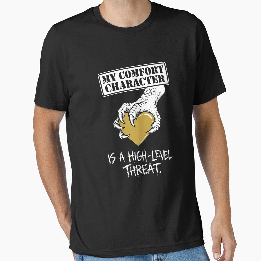 Fantasy Reader Unhinged Dragon by Aymanejed - Adult & Kids T-Shirts, Sweatshirts & Hoodies apparel design preview 1