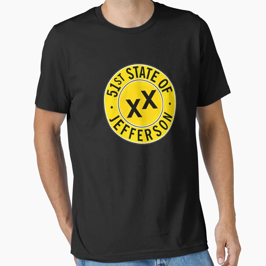 51St State Jefferson T-Shirt - Unique Graphic Unisex - T-Shirt, Sweatshirt, Hoodie