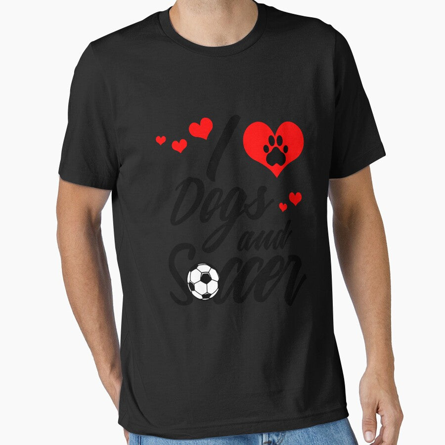 Soccer Player Coach Dog Lover Mom Dad Funny Owner - Adult & Kids T-Shirts, Sweatshirts & Hoodies apparel design preview 1