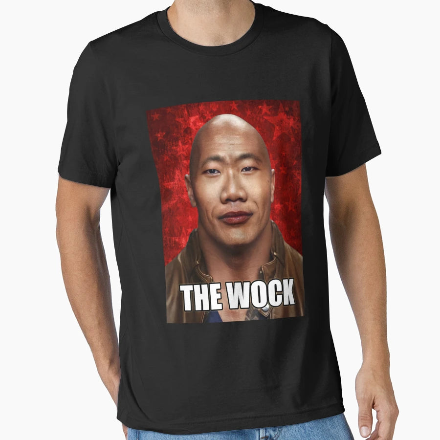Wock Meme Dwayne Wok Johnson John T-Shirt - Streetwear Style Men Women - T-Shirt, Sweatshirt, Hoodie
