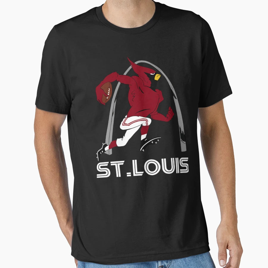 Big Red Throwback T-Shirt - Minimalist Print Unisex - T-Shirt, Sweatshirt, Hoodie