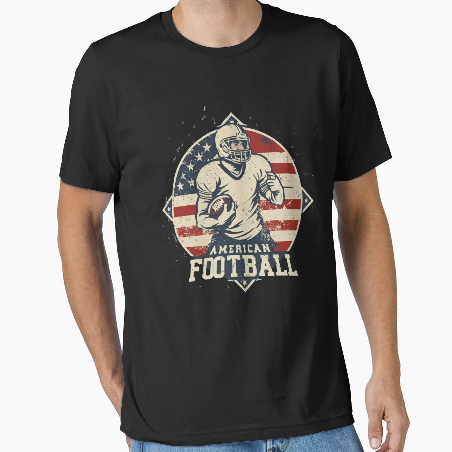 American Football Lover T-Shirt - Minimalist Print Unisex - T-Shirt, Sweatshirt, Hoodie