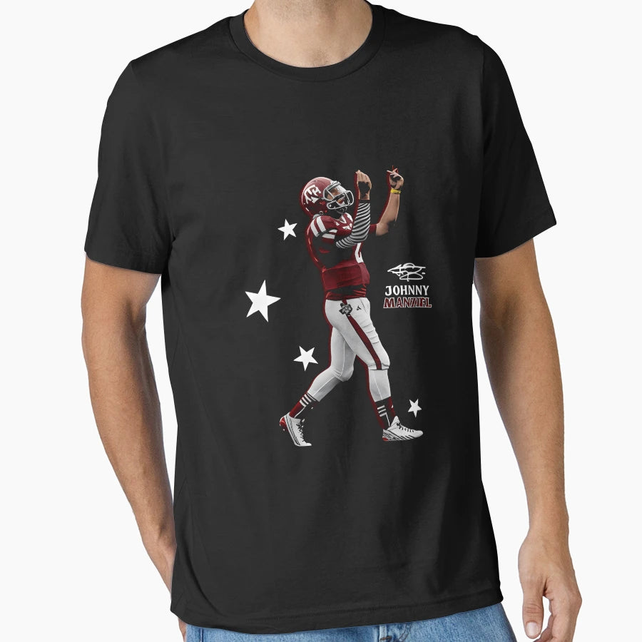 Johnny Manziel Football T-Shirt - Novelty Apparel Men Women - T-Shirt, Sweatshirt, Hoodie