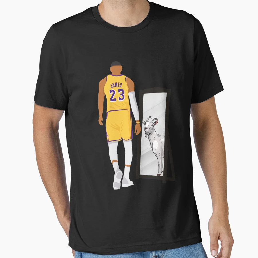 Lebron James Legoat T-Shirt - Minimalist Print Unisex - T-Shirt, Sweatshirt, Hoodie